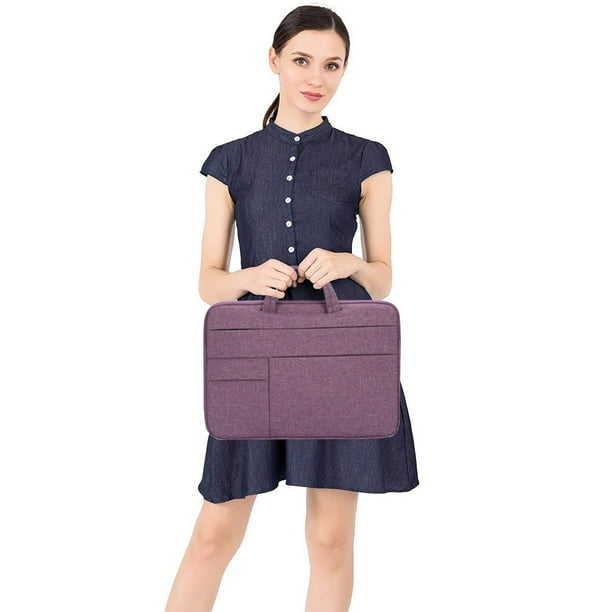 Funda Para Portátil 14 Pulgadas Con Diseño Floral - Bolsa De Transporte Multiusos Para Estudio, Viajes Y Día A Día