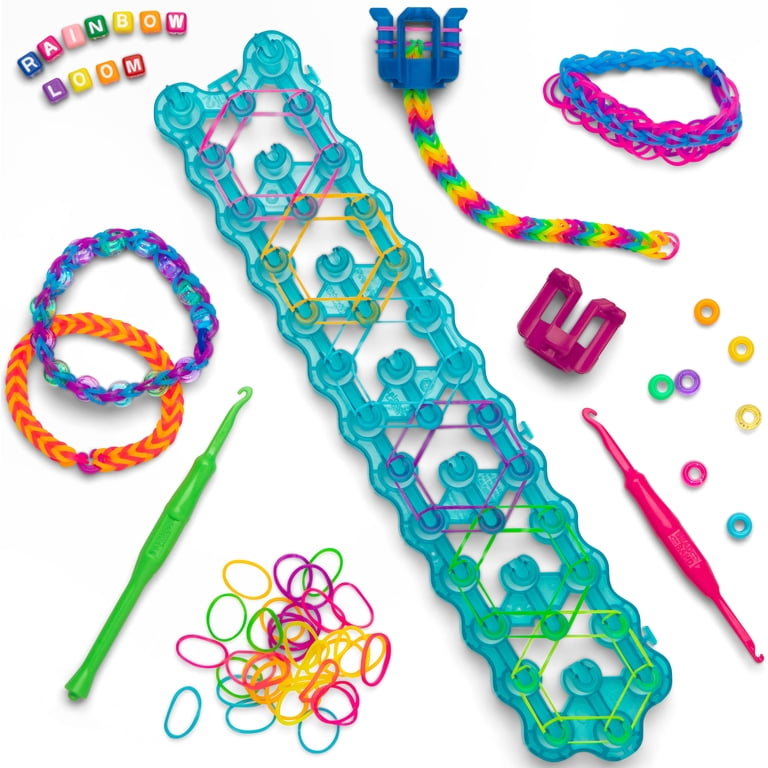 Kit Rainbow Loom Wrapit Bandai - 648 Pièces Pour Créer 20 Bracelets D'amitié DIY (Macramé, Perles) - Jeu Créatif Dès 8 Ans Kit Rainbow Loom Wrapit Bandai - 648 Pièces Pour Créer 20 Bracelets D'amitié DIY (Macramé, Perles) - Jeu Créatif Dès 8 Ans