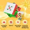 thumbnail image 3 of Cubo Speed GAN 356 M E Edición Navidad 3x3, 3 of 8