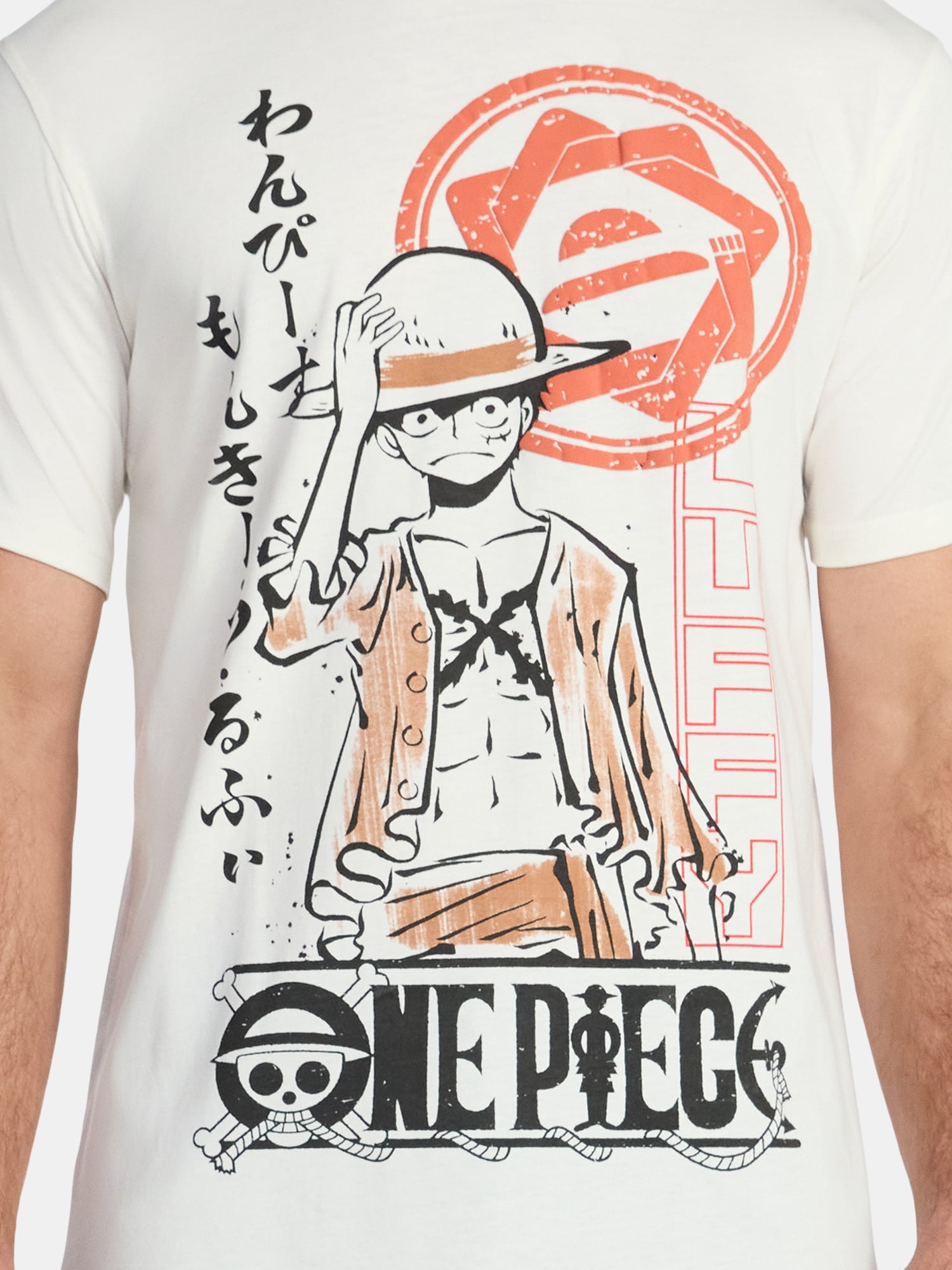One Piece Men's and Big Men's Graphic Tee, Sizes M-XL