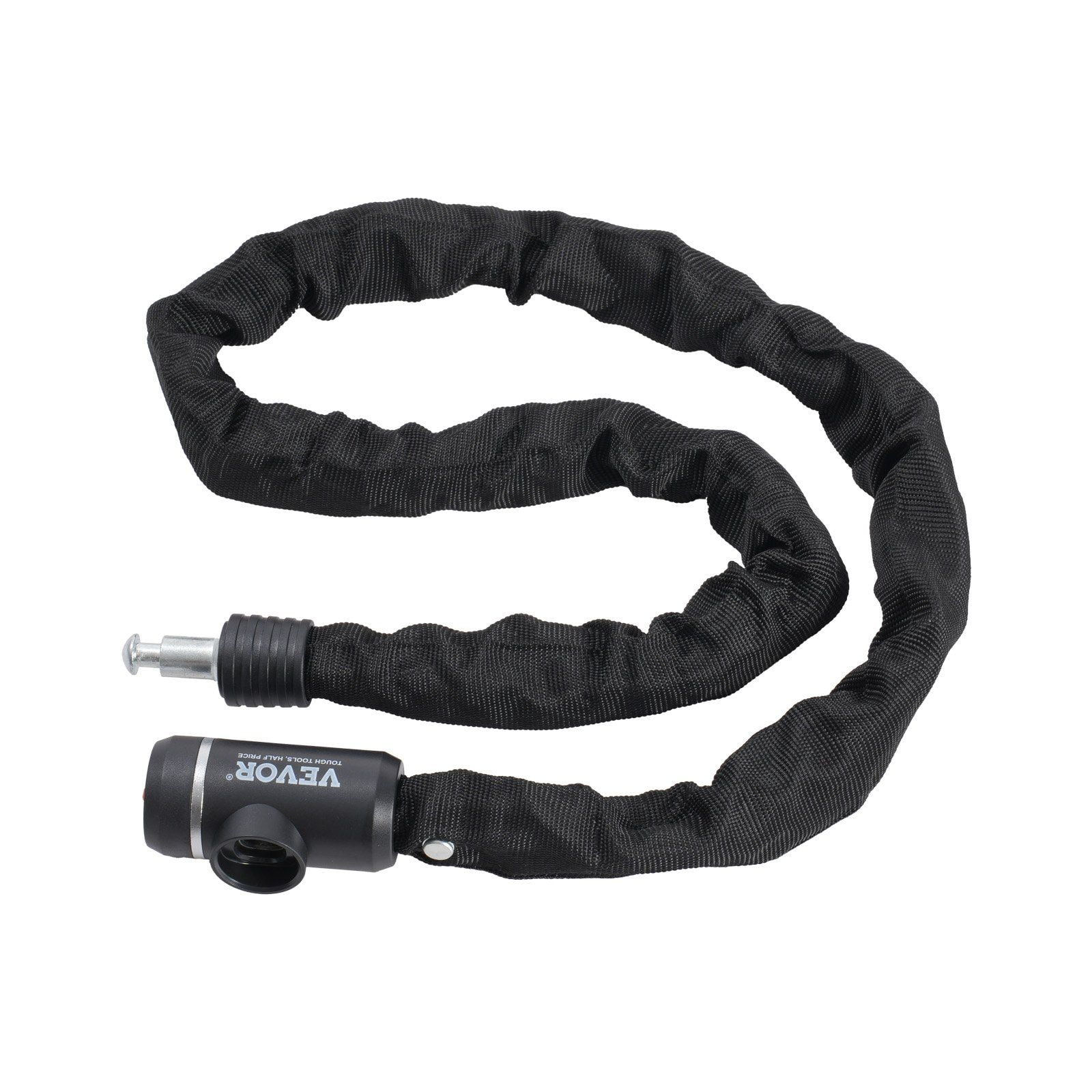 Bike Chain Lock, 3.94 Ft Combination Bicycle Chain Lock with 3 Keys, Heavy Duty Anti-Theft High Security Bike Locks, Perfect for Bike, Motorcycle, Scooter, Bicycle, Door, Fence or Gate, 10mm