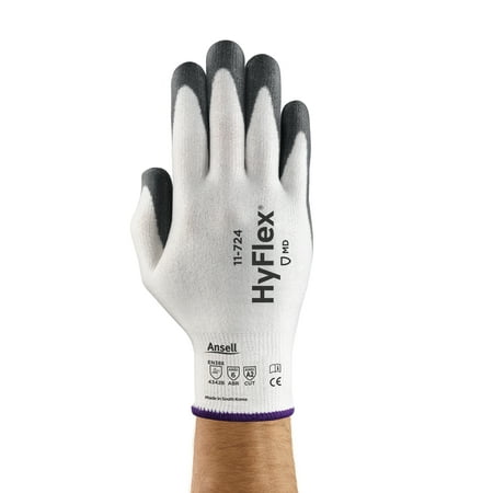 

HyFlex 11-724 Cut Protection Gloves - Medium Duty High Durability Comfort Size X Small (pack of 12)