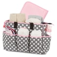 thumbnail image 4 of Bolsa de pañales Cudlie Tote Minnie Mouse con estampado de lunares, tamaño grande, 4 of 7