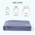 thumbnail image 6 of Aship Cooling Blanket Twin, Q-MAX>0.5 Arc-Chill Cooling Technology Soft Breathable Double-Sided Summer Blankets for Beds - Blue 59"x 79", 6 of 8
