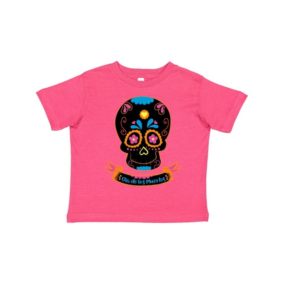 Inktastic Day of the Dead Skull Blk Boys or Girls Toddler T-Shirt