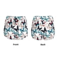 thumbnail image 5 of Picia Butterfly Pattern Women's 2 in 1 Athletic Running Shorts High Waisted Workout Casual Gym Sweat Shorts with Comfy Liner Zipper Pockets-XX-Large, 5 of 9