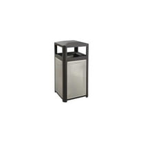 Safco 15 Gallon Evos Series Steel Waste Receptacle
