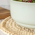thumbnail image 5 of over&back Set of 4 Natural Round Woven Placemats - Dining Table Mat - Made with Natural Fibers - Kitchen and Home Decor - Natural, 5 of 7