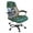 American Tribal Wolf Mountain Green, variant on Renewold American Tribal Wolf Mountain Brown Office Chair Cover for Armrest Chairs Stretch Printed Desk Computer Chair Slipcover Removable Non-slip High Back Chair Cover Standard Size, L