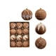 thumbnail image 2 of Adornos Navideños de 6 Cm, 12 Unidades, En Caja, Bolas Flocadas, para Árbol de Navidad, Decoración, Regalo, 2 of 6