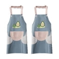 thumbnail image 1 of 2 uds delantal cocina hogar impermeable antimanchas toallitas manos adulto sin mangas, 1 of 5
