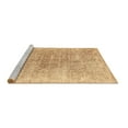 thumbnail image 2 of Ahgly Company Machine Washable Indoor Square Persian Brown Traditional Area Rugs, 6' Square, 2 of 4