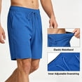 thumbnail image 4 of Pepypepy Quick-Dry Gym Shorts for Men with Zipper Pocket, Athletic Workout Shorts, Size S-XXL, 4 of 6