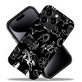 thumbnail image 2 of Daizag Funda Compatible Con Iphone 13 Pro Max Fit Funda A Prueba De Golpes Para Mujeres Niñas Vaquero Collage Caballo Vaca Cactus Negro, 2 of 5