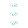 thumbnail image 4 of Dalazy Adult Optical Trial Lens Frame Eyeglasses Optometry Tool Optician Optic Blue 54mm 3Set, 4 of 6