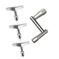 thumbnail image 1 of Clave de tono de tambor 4x Clave de batería Juego de hardware práctico Accesorios profesionales resistentes portátiles multifuncionales para percusión, 1 of 10
