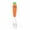 C, variant on Clearance!FNGZ Tableware Spoon Cute Cartoon Carrot Cutlery Food Material Kid Stainless Steel Tableware Carrot Fork Spoon