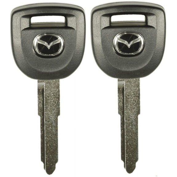 Set of 2 Mazda Mz34 / Maz24rt17 Transponder Chip Key 2004-2011 VLS