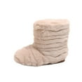 thumbnail image 2 of breaise Girls Boys Kids Faux Fur Boots Furry Fuzzy Fluffy Warm Winter Snow Boots Flat Shoes Outdoor, 2 of 9