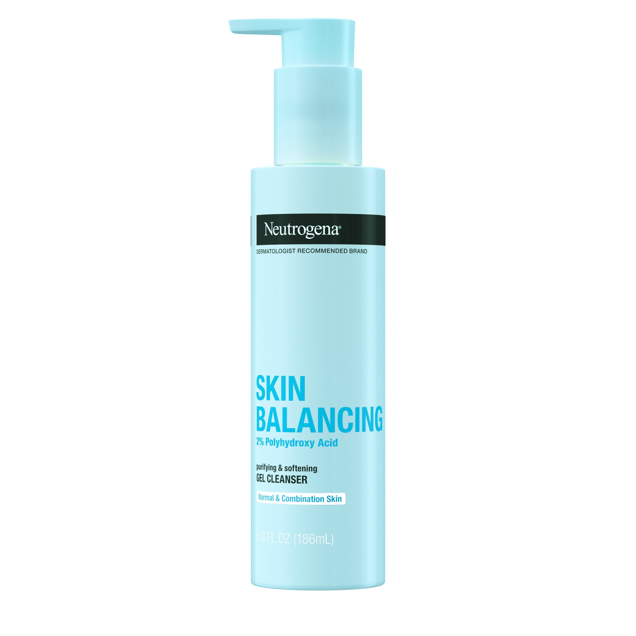 Neutrogena, Skin Balancing Clay Cleanser, 6.3 fl oz, PHA exfoliant