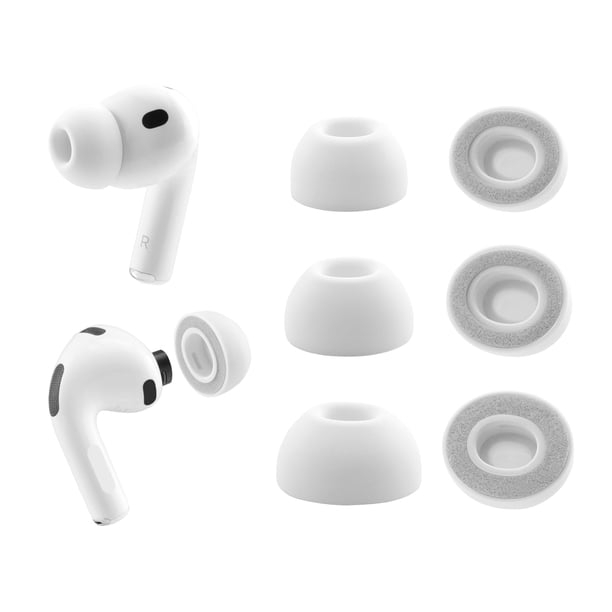 Puntas de Espuma de Memoria NANLANFAN para AirPods Pro 3 2025 3 Pares