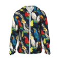 thumbnail image 2 of Lsque Parrot UPF 50+ Lightweight Sun Protection Men's Women's Long Sleeve Shirt, Hoodie Performance -Large, 2 of 9