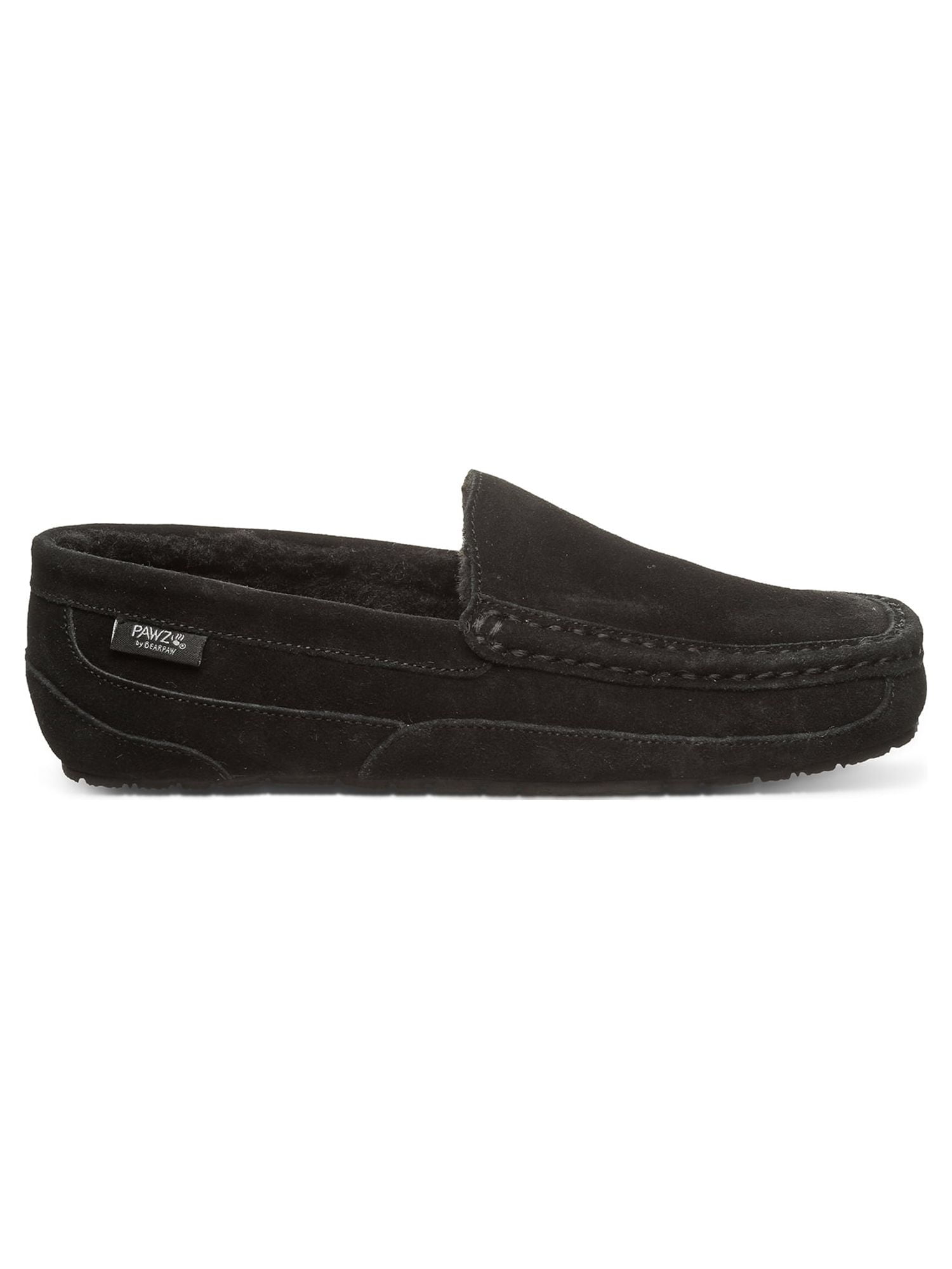 Pawz by Bearpaw Men's Caleb Genuine Suede Moccasin Slippers
