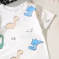 thumbnail image 7 of Dagaeig Newborn Baby Boy Clothes 0 3 6 9 12 18 24 Months Baby Boy Summer Romper Solid Jumpsuit Cotton Infant Clothes Baby Girl Boy One-Piece Outfit Size 6-9 Months, 7 of 7