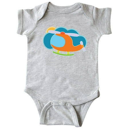 

Inktastic Helicopter For Boys Gift Baby Boy Bodysuit