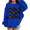 thumbnail image 7 of Mercatoo Kids Baby Halloween Sweatshirt Pumpkin Graphic Print Pullover for Boys Girls Crewneck Long Sleeve Tops, 7 of 7