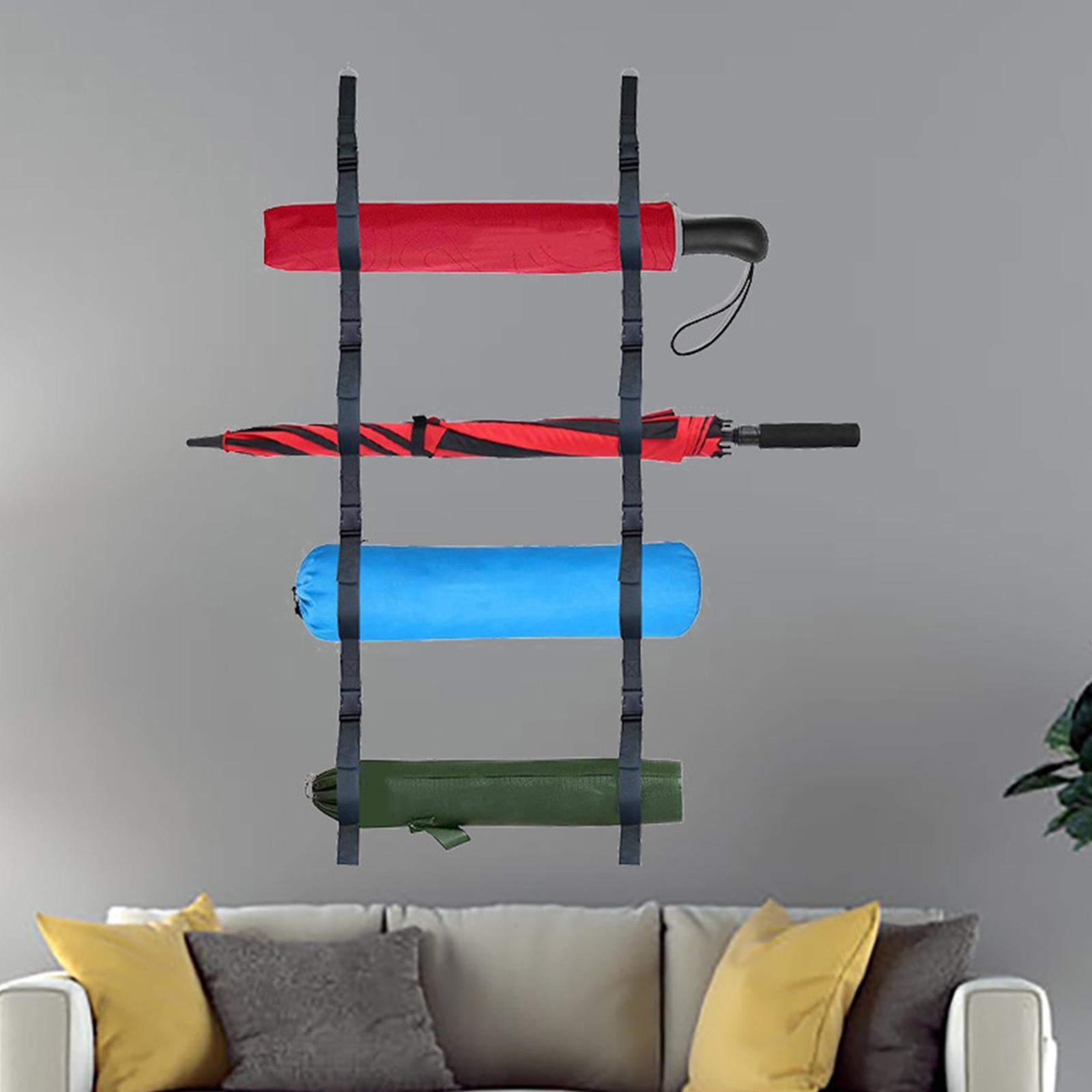 Garage Camping Chair Wall Storage Yoga Mat Holder Durable