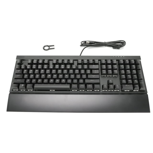 Teclados para juegos de PC, teclado mecánico MAGICREFINER, teclado para PC NKey, teclado para juegos, elegante y moderno