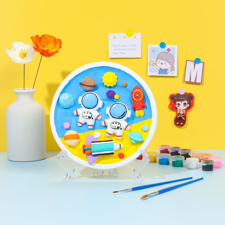 Kids Painting Kit Crafts Set Plaster Toy Art Educational Supplies Kids Gift