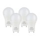 thumbnail image 1 of Bombillas LED GU24 A19, 9,5 W, 800 lm, 2700 K, regulables (paquete de 4 unidades), 1 of 6