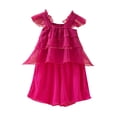 thumbnail image 1 of Zpanxa Girls Matching Sets Solid Color Sleeveless Round Neck Top and Pants Breathable 2 Piece Set 2 Years, 1 of 7