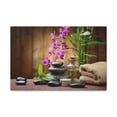 thumbnail image 3 of Stones on the Wood Forest Floral Nature Photography Canvas Wall Art for Home Decor Ready-to-Hang, 3 of 18
