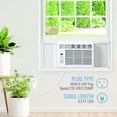 thumbnail image 6 of Keystone New 12,000 BTU 550 Sq Ft Window Air Conditioner with 11,000 BTU Supplemental Heat, White, 6 of 17