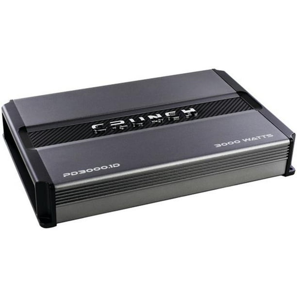 Crunch PD 3000.1 Power Drive Monoblock Amp Class AB, 3,000 Watts