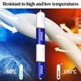 thumbnail image 4 of 9900 Sealant Waterproof, 9900 Silicone Sealant, Multipurpose Silicone Caulk & Permanent Solution for Roof & Wall Cracks, Heat, Tear and Stretch Resistance, for Indoor & Outdoor (Transparent), 4 of 7