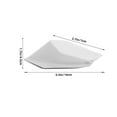 thumbnail image 2 of OULII Motorcycle Spoiler Kit Abs White With Wind Resistance Unique Shape Sporty Style, 2 of 7
