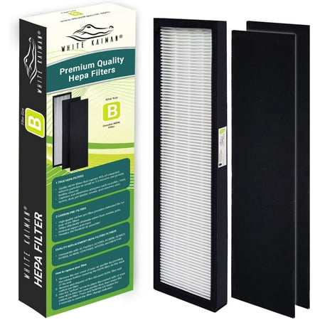 

White Kaiman Air Purifier Filter Size B FLT4825 True HEPA with Carbon Pre-Filters (1pack)