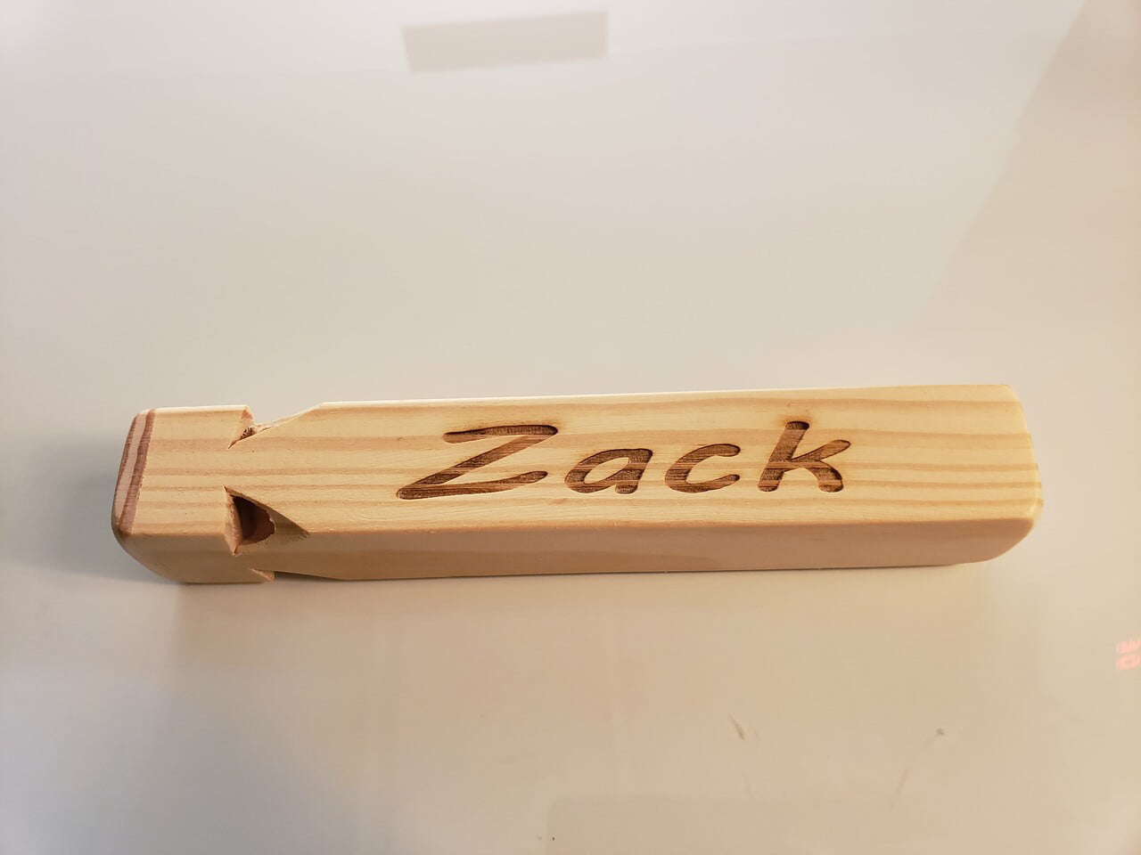 Personalized 4 tone Wooden Train Whistle