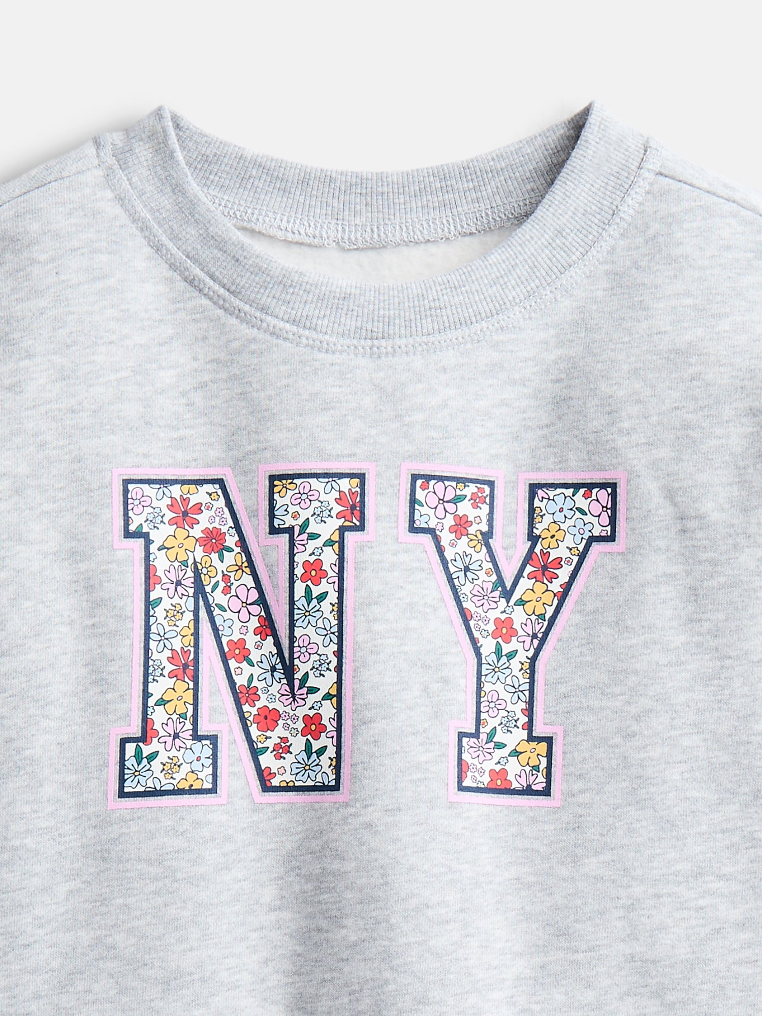Wonder Nation Girls' Sweatshirt and Flare Leggings Set, 2-Piece, Sizes 4-10