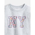 thumbnail image 4 of Wonder Nation Girls' Sweatshirt and Flare Leggings Set, 2-Piece, Sizes 4-10, 4 of 5