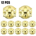 thumbnail image 1 of Luckyn 5/12set Jewelry Box Hasp Clasp Suitcase Wood Chest Cabinet Decorative Lock Latch, 1 of 4