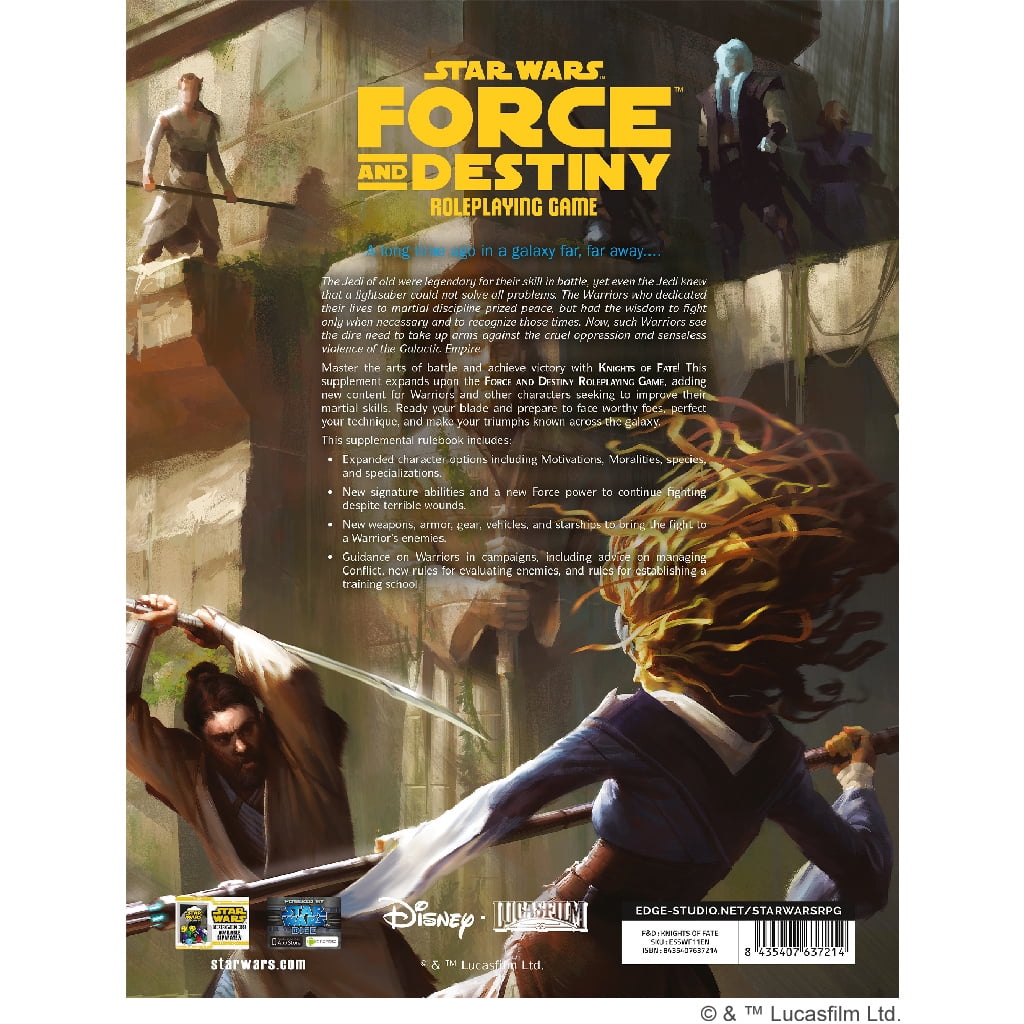 Edge, Star Wars Force and Destiny RPG: Nexus of Power, RPG, Ages 12 Plus,  3-5 Players