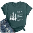 thumbnail image 4 of of All The Paths You Take in Life Graphic Tees for Women 2026 Summer Casual Short Sleeve Crewneck Hiking Camping T Shirts, 4 of 4