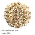 thumbnail image 3 of LHWEN Small Green Polished River Rocks 100g for Ornamental Plants Aquarium Gravel Potted Plants Succulents Bonsai Terrarium Fairy Garden DIY Project Natural Decorative Stones Mulch Alternative, 3 of 4