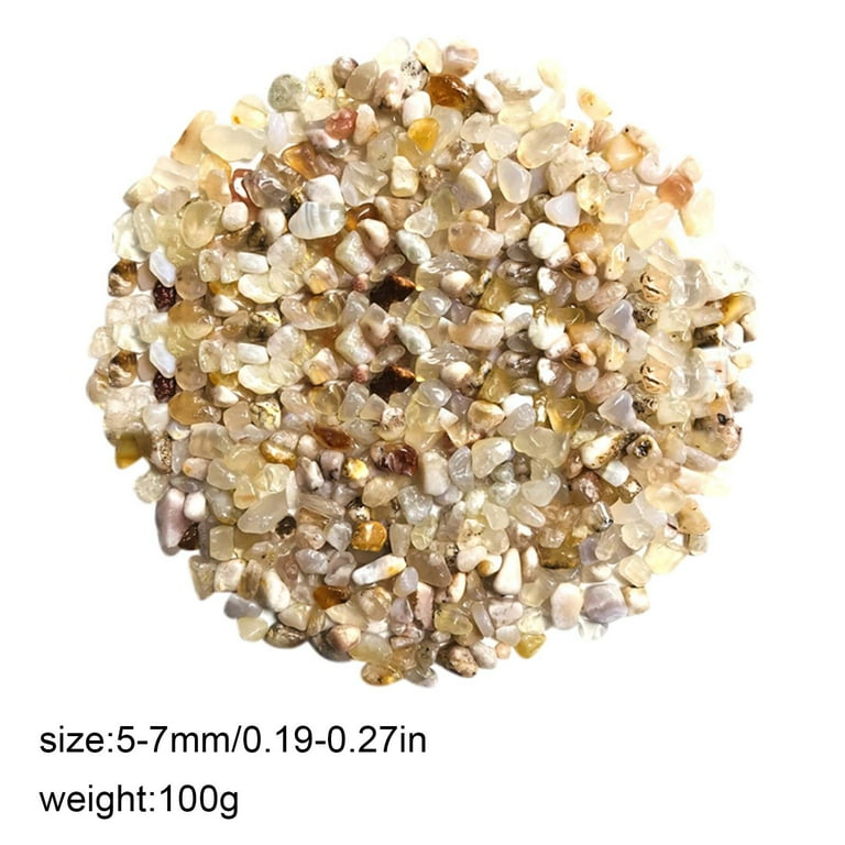 Polished Tumbled Gemstone Chips Bulk Pebbles and Crystal Chips