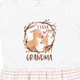 thumbnail image 4 of Inktastic I Love My Grandma Girls Toddler Dress, 4 of 5